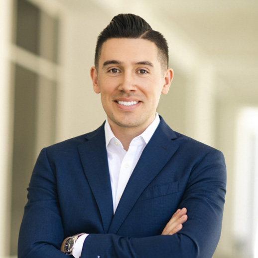 Edward Caballero - Managing Partner with credentials including CFA®, CFP®, CAIA®, and AIF®, specializing in analytical planning, investment oversight, and client-focused advisory work.